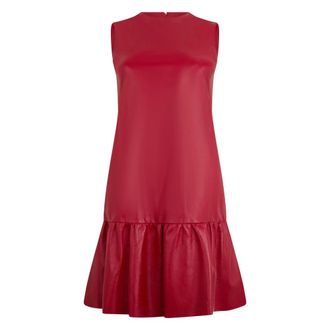 Red Valentino Party Dresses, female, Red, Size: XS Midi Dress