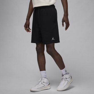 Nike Jordan Mens Jordan Brooklyn Fleece Shorts in Black | FV7285-010