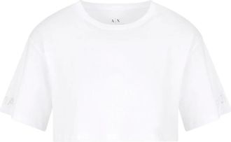 A|X Armani Exchange Donna, Top, Bianco, L, new