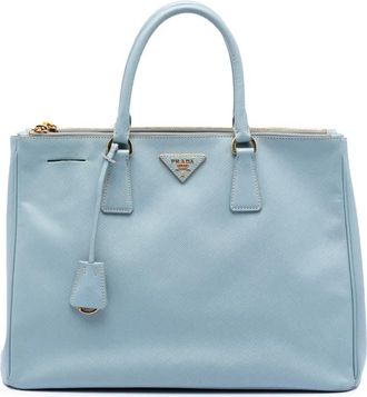 Prada Pre-owned Prada Large Saffiano Lux Galleria Double Zip Satchel Ladies INZTIHT51GNK1NQ0