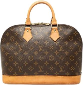 Louis Vuitton Pre-owned Alma PM - Dames - Vintage Handtas - Bruin - ONE Size - Vintage