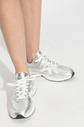 Michael Michael Kors Sneakers Riley, Womens, Silver