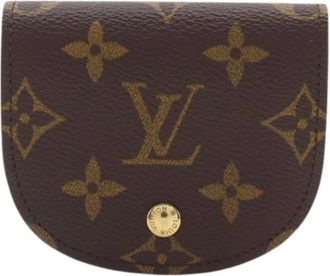 Louis Vuitton Pre-owned Wallets, male, Brown, Size: ONE SIZE Pre-owned Portemonnaie Gousset Monogram Coin Case