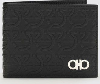 Ferragamo Portafoglio in pelle di vitello Gancini Ferragamo