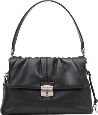 Marc Jacobs The Cristina Messenger Leather Shoulder Bag in Black at Nordstrom