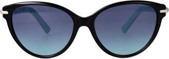 Tiffany & Co. Tf 4261 Zonnebril - Dames - Zonnebrillen - Zwart - 56 MM - Accessoires