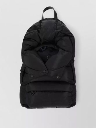 Moncler caradoc backpack adjustable straps front pocket