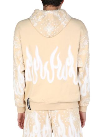 Vision Of Super Paisley Pattern Sweatshirt - Beige