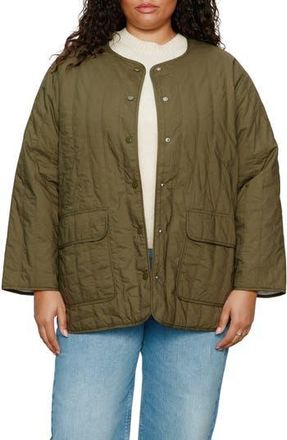 Sanctuary Reversible Quilted Jacket in Kalamata Green at Nordstrom Rack, Size 1 X
