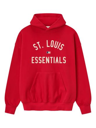 Fear of God x MLB Cardinals logo hoodie - men - Cotton/Polyester - S - Red