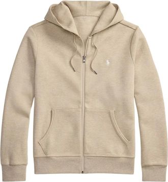 Polo Ralph Lauren Hoodie met rits - Beige