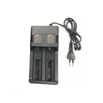 OEM Cargador De 3,7 V Con 2 Bah&iacute;as Para Bater&iacute;as De Iones De Litio 18650, 16340 Y 14500 Cargador Recargable De Bater&iacute;as De Iones De Litio Para Bater&iacute;as 18
