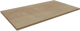 Saniclass Tops Topblad - 81x46x2cm - eiken natural