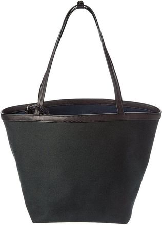 The Row Canvas & Leather Tote