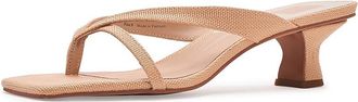 Dolce Vita Brevel Womens Sandals Natural : 10.5 M, Leather/Rubber