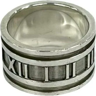 Tiffany & Co. Silver Silver 925 Band Ring (Pre-Owned)