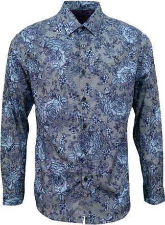 Lords of Harlech Nicoli Button-Up Shirt in Roma Floral Flannel at Nordstrom, Size X-Large