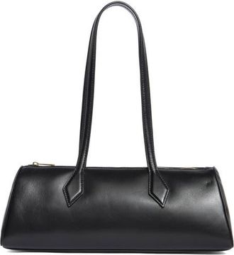 Reformation Sofia East/West Shoulder Bag in Black Leather at Nordstrom