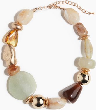 H&M Halskette mit Perlen - Gold