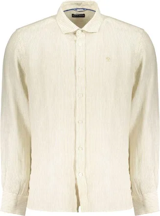 North Sails Beige Linen Mens Mens Shirt