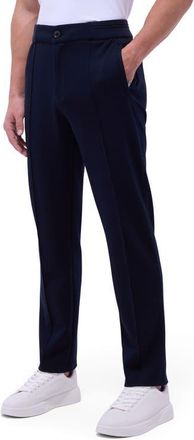 Bugatchi Soft Touch Pintuck Pants in Navy at Nordstrom, Size Xx-Large