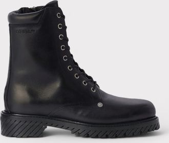 Off-white Diag Veterschoenen Combat Zwart