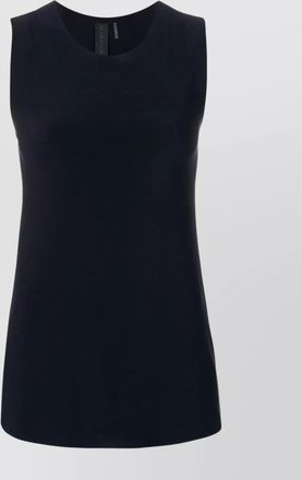 Norma Kamali crew neck sleeveless top
