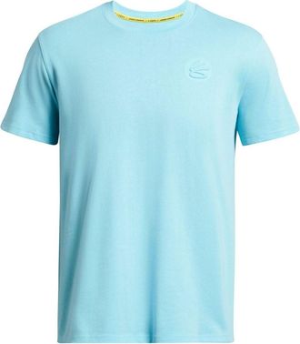 Under Armour Curry Emboss HW T-shirt Mint Blue 1383378-914
