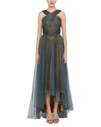 Theia Linda High Low Dress