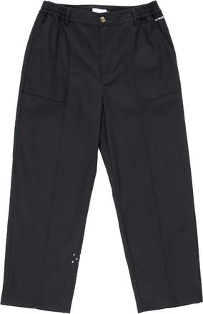 Pop Trading Company Hombre, Pantalones, Negro, Talla: M