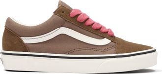 Vans Sneaker VANS Old Skool, Damen, Gr. 36, braun, pink, Leder, Textil, Schuhe Sneaker
