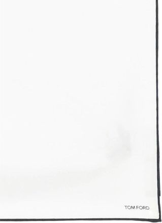 Tom Ford Silk Scarf - White