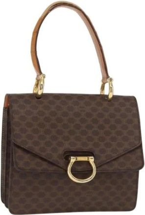 Celine Pre-owned Handbags, female, Brown, Size: ONE SIZE Pre-owned Plastic Vintage Handbag