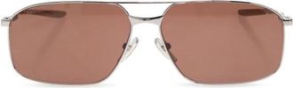 Balenciaga Sunglasses, male, Gray, Size: ONE SIZE Rectangular Sunglasses