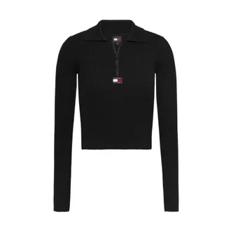 Tommy Hilfiger Dames, Truien, Zwart, Maat: M