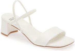 Jeffrey Campbell Adapt Slingback Sandal in White at Nordstrom Rack, Size 11