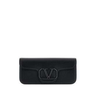Valentino Garavani Vlogo Plaque Strapped Shoulder Bag