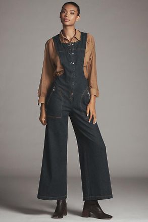 Maeve Button-Front Jumpsuit