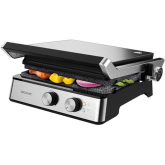 Cecotec Cecotec RocknGrill Blaze Electric Grill. 2400W, rivestimento RockStone, facile da pulire, apertura a 180&deg; de, senza BPA de, cottura de superficie de
