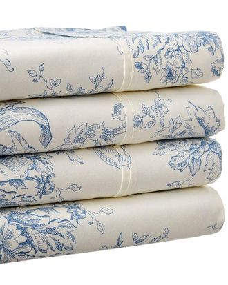 Melange Home 400 Thread Count Toile Sheet Set