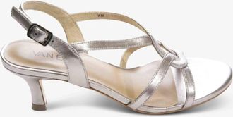 Vaneli Womens Monde Sandal In Pewter Mercury