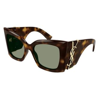 Saint Laurent unisex, Accessoires, Bruin, Maat: 54 MM Nylon