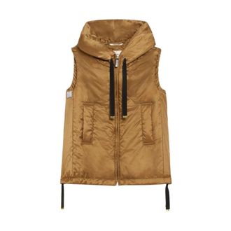 Max Mara Vests - Dames - Jassen - Beige - Maat: L