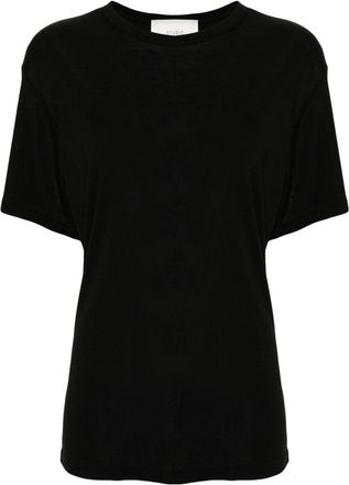 STUDIO NICHOLSON lightweight jersey T-shirt - women - Lyocell - 10 - Black