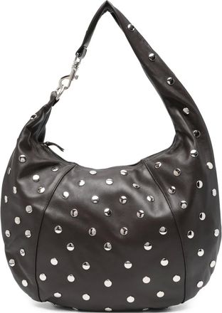 Gimaguas Borsa a spalla Paula con borchie - Marrone