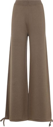 Max Mara Womens Nigeria Pants - Grey Wool - Size X-Small