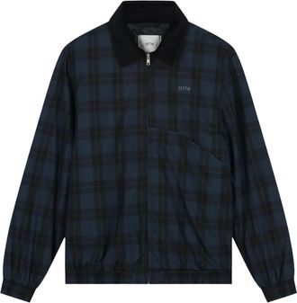 Arte Arc Plaid Jacket - - Jackets - Uomo - Blu - 2XL