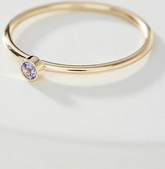 Maya Brenner Designs 14K Yellow Gold Birthstone Ring