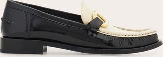 Ferragamo Women Gancini ornament moccasin White Size 10.5