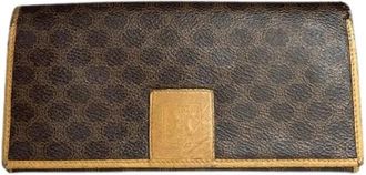 Celine Pre-owned Vintage Triomphe Portemonnee - Dames - Vintage Accessoires - Bruin - ONE Size - Leer - Vintage